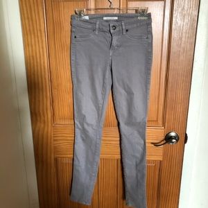 Rich & Skinny Skinny Gray Jeans Size 24